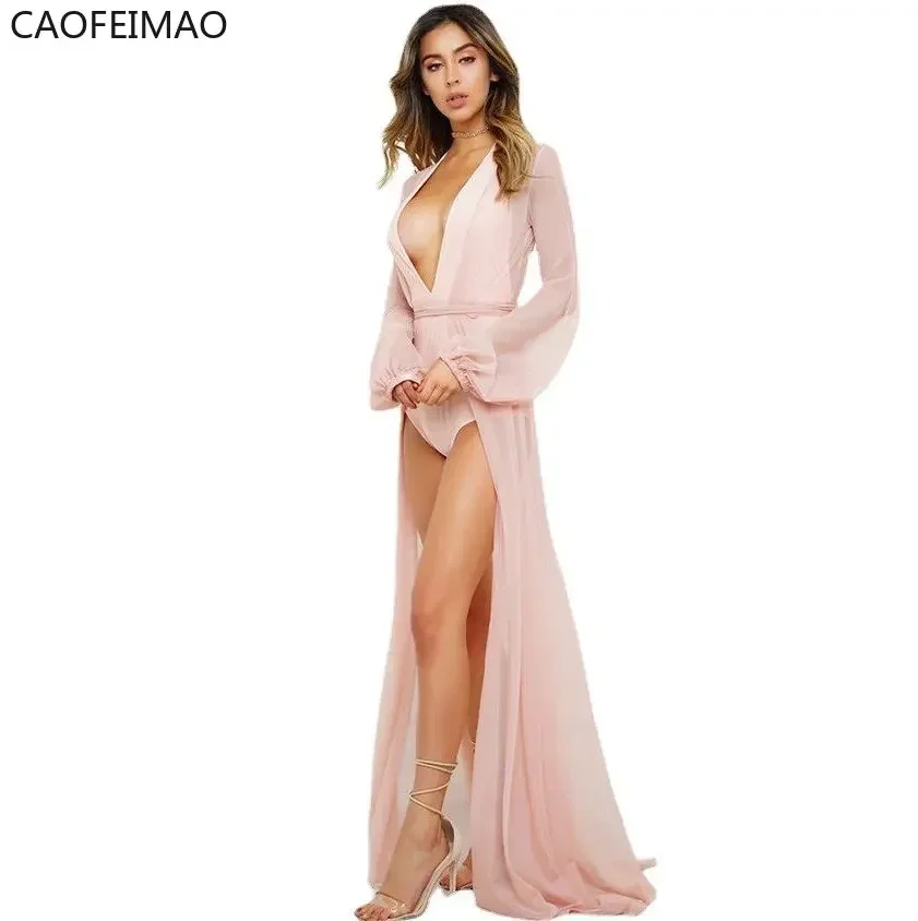 2025 Summer Beach Cover Up Women Beach Dress Solid Bikini Cover Up Swimwear Women Robe  Beach Wear Cardigan Bathing Suit