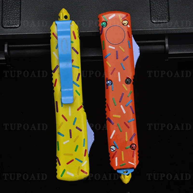 

Серия Micro UT85: Складной нож Dessert Warrior ULTRA OTF TECH для активного отдыха, кемпинга и туризма, из цинкового сплава, универсальный инструмент EDC, подарок для мужчин