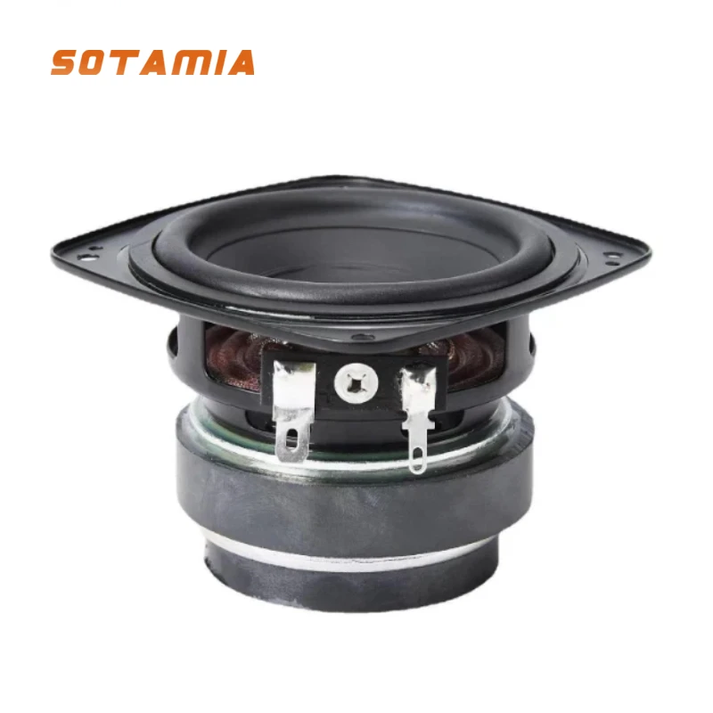 Sotamia 1pcs 3 inch audio voll bereichs lautsprecher 4 ohm 25w mittel töner dual magnetischer tragbarer lautsprecher für jbl boombox 3