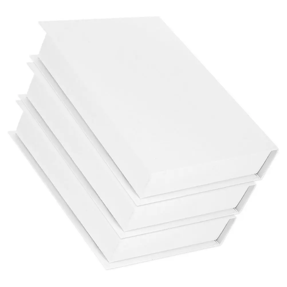 3Pcs Fake Decorative Books Elegant Minimalist Style Blank Faux Books for Living Room Library Musician Studio Farmhouse Aesthetic