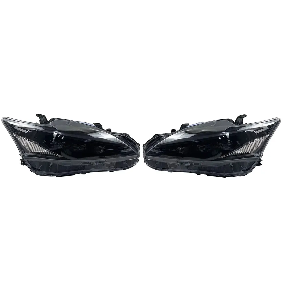 Pair Car Headlights for Lexus CT200 CT200H 2010-2017 Modification 3-Lens Daytime Running Lights and Turn Signals