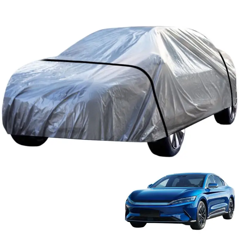 Car Covers Sun Dust   Outdoor Auto Full Covers Umbrella  Snowproof Windproof Protector Outdoor Full Cover Sturdy Protective Car