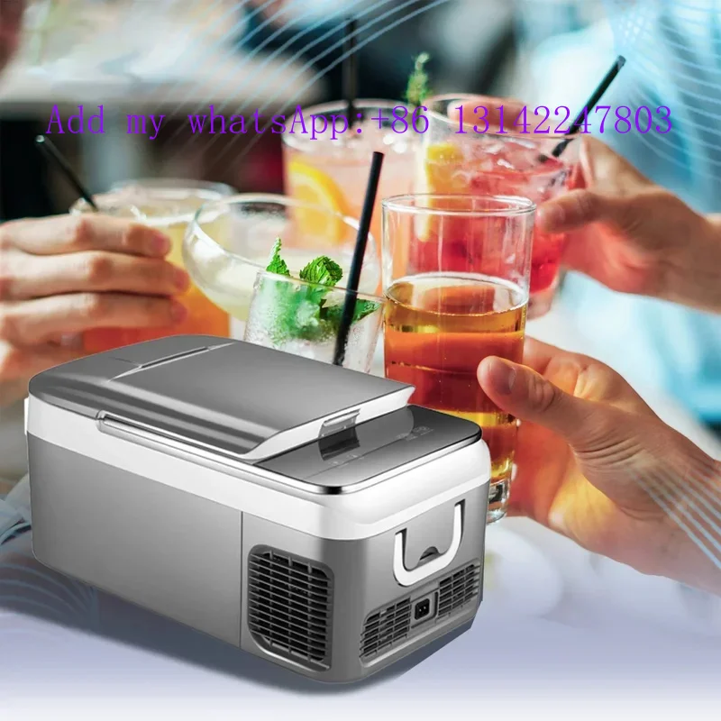 

18L 32L 42L 52L 60W 12V 24V Touch Screen Camper Car RV Fridge Mini Single Door Portable Refrigerator