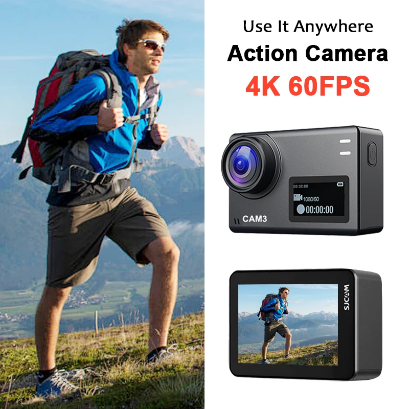 Sjcam CAM3 4K 60Fps…
