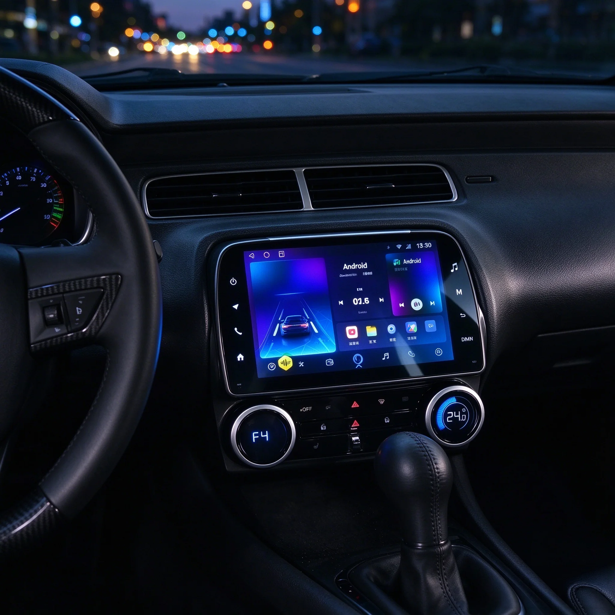 Android 14 CarPlay 8 Inch For Chevrolet Camaro 2010-2015 Auto Car Radio Touch Screen Multimedia Stereo Player GPS Navi Head Unit