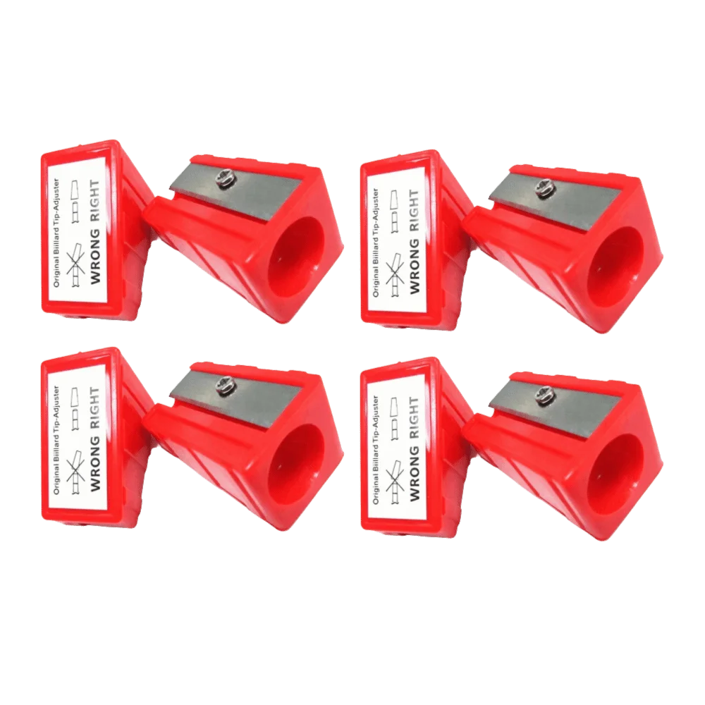8pcs Portable Size Billiard Cue Tip Trimmer Compact Design Multi-Function Tool Billiard Cue Tip Tapper Billiard Cue Repair Tool