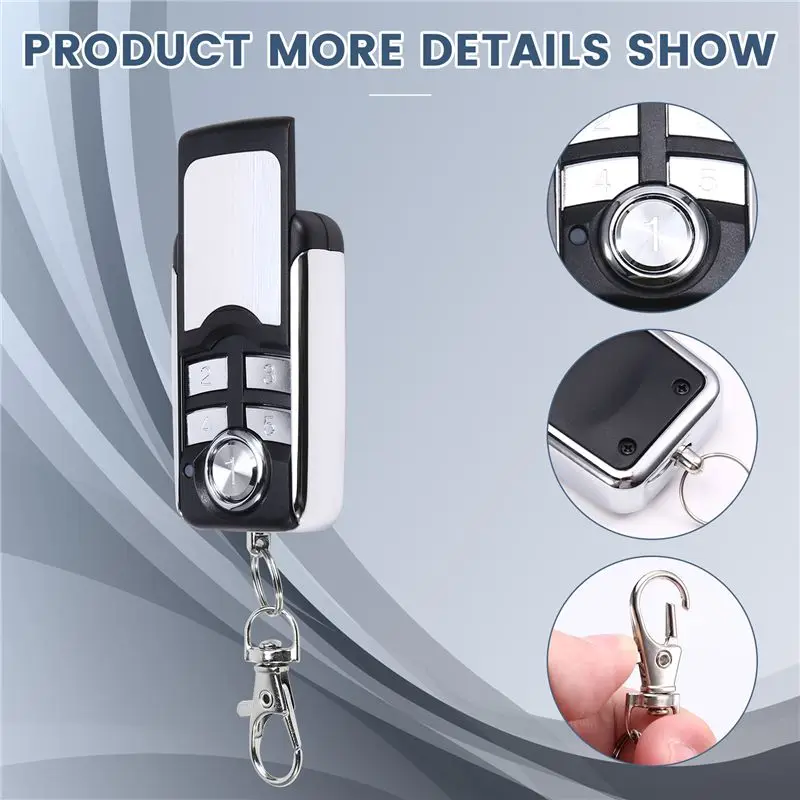 5Pcs Pack 4 Button Garage Door Remote Control Gate Remote Control 868Mhz Gate Opener For HORMANN HSE4-868-BS-A12I