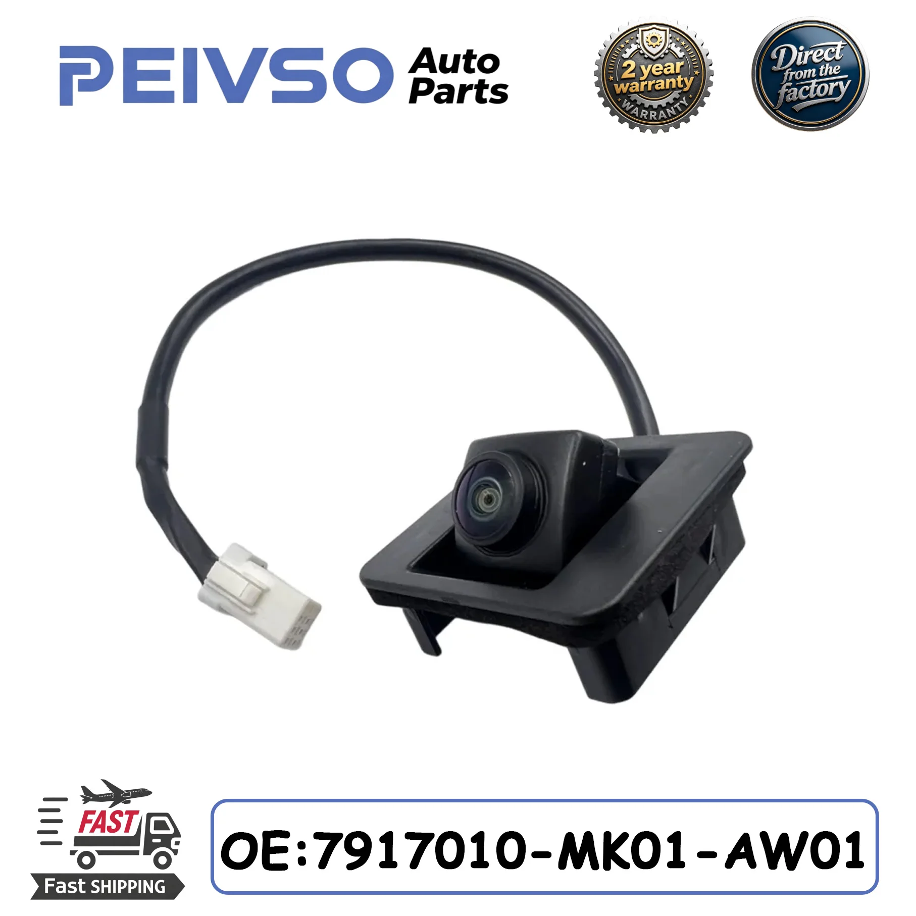 PEIVSO 7917010-MK01-AW01 Brand New High-Quality Panoramic Reverse Parking Assist Camera (8 wires) Fits For Changan CS55