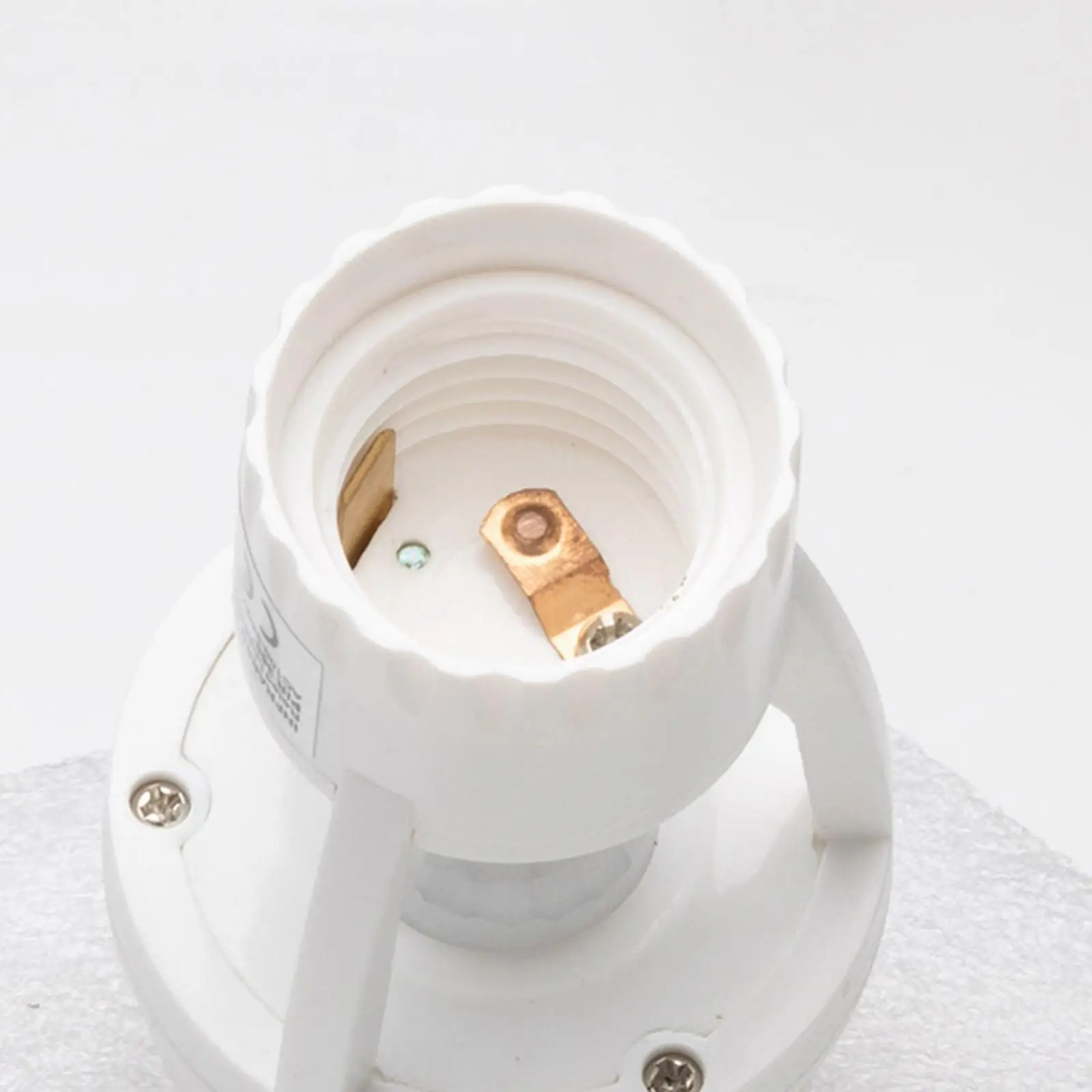 PIR Motion Sensor LightC Holder E27 Socket Adjustable for Garage