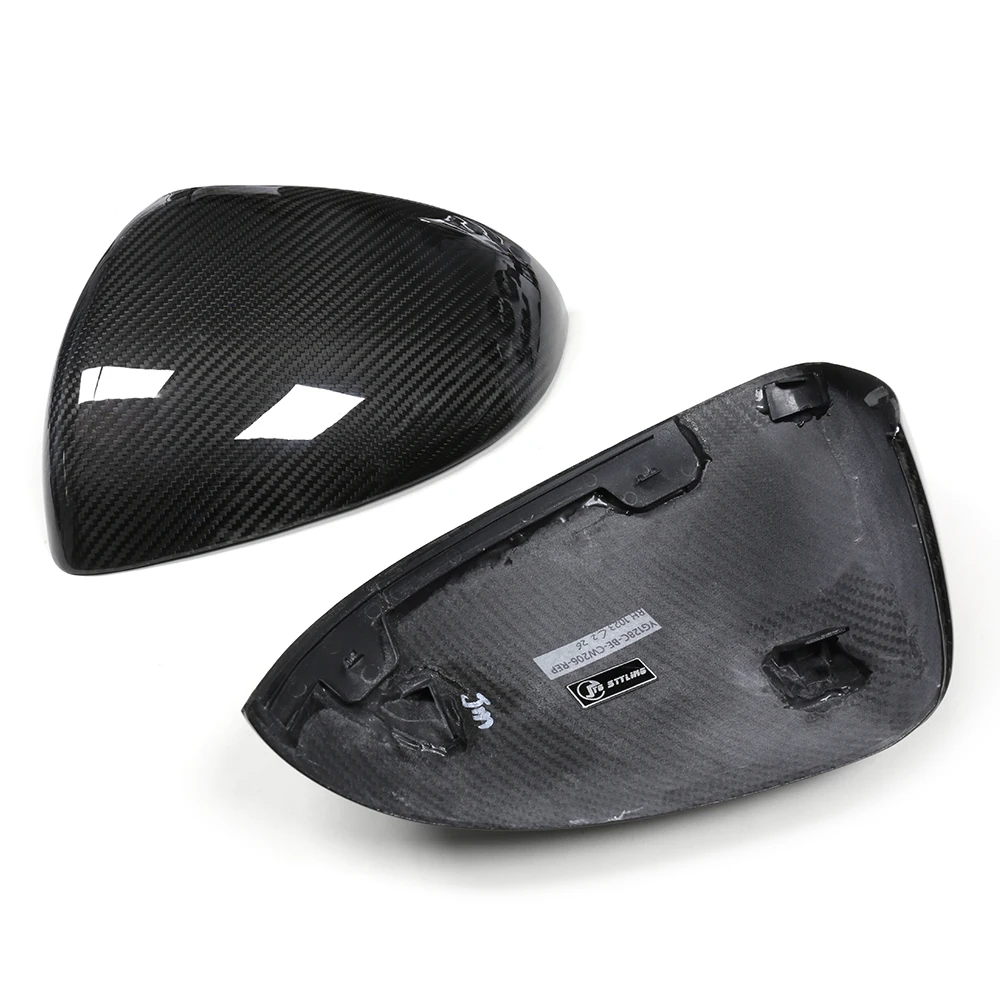 

For Mercedes 2021+ C S E Class S450 E300 C260 W206 W214 W223 Replacement Dry Carbon Fiber Mirror cover Rear View Side Caps