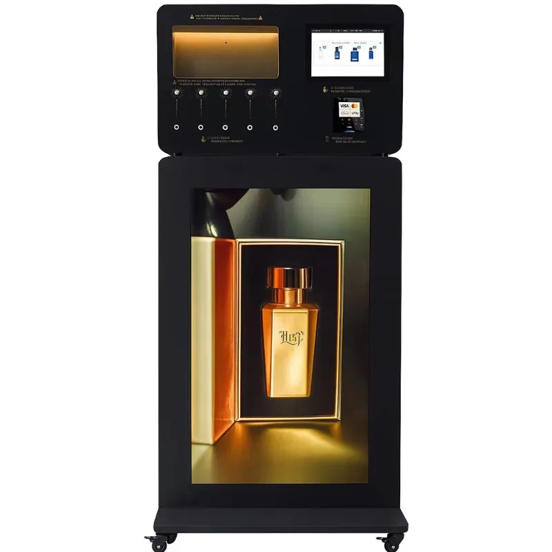 

Безопасный 24-часовой самообслуживающий стоячий дозатор духов, автоматический торговый автомат