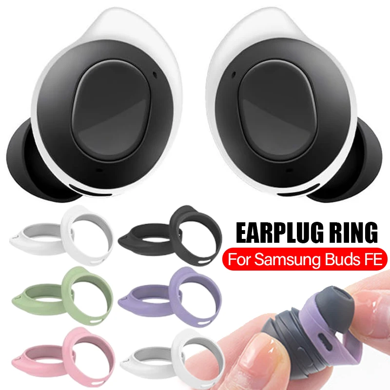 Anti Slip Zachte Siliconen Oordopjes Ring Voor Samsung Galaxy Buds FE Anti Drop Vervanging Oordopjes Cover Voor Galaxy Buds FE