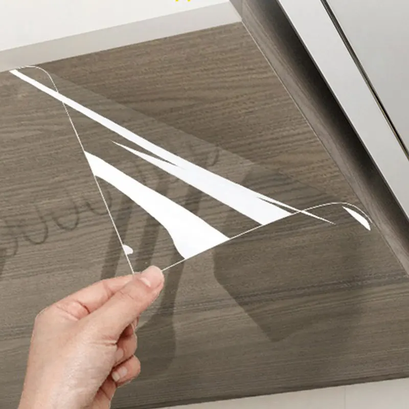 5M Kitchen Hanging Cabinet Anti Steam Sticker Waterproof Self-Adhesive Cabinet Bottom Anti Oil Fume Transparent Protective Film