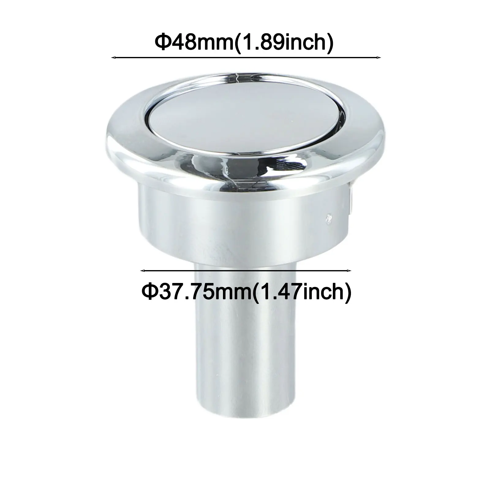 

Кнопка для унитаза, диаметр 48 мм/58 мм, хромированная, ручное управление, точное измерение, надежная работа, стандартная установка в бачок