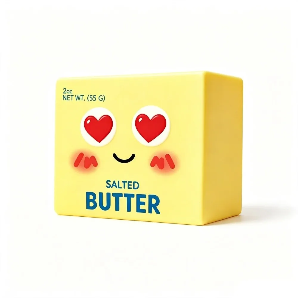 PU Foam Expression Butter Squishy Slow Rising High Elastic Butter Stick Squishy Butter Shape Non Sticky Squeeze