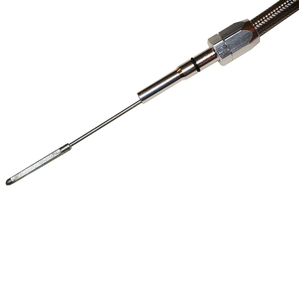 GM Chevy LS Flexible Braided Stainless Engine Oil Dipstick LS1 LS2 LS6 5.7 6.0