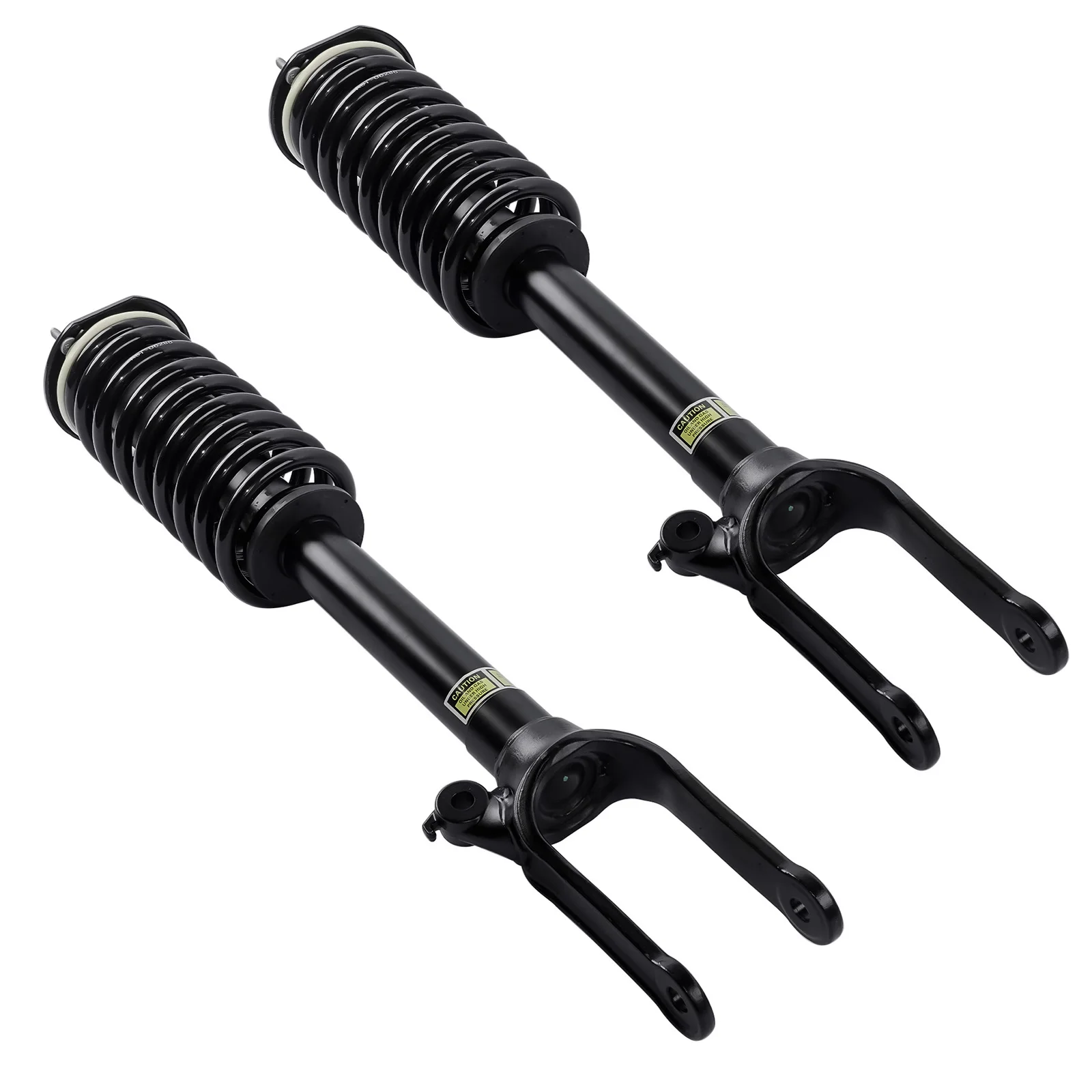 AP02 Set of 2 Front Shock Strut & Coil Spring Assys 2513200730 For Mercedes R320 R350 R500 2006-2013