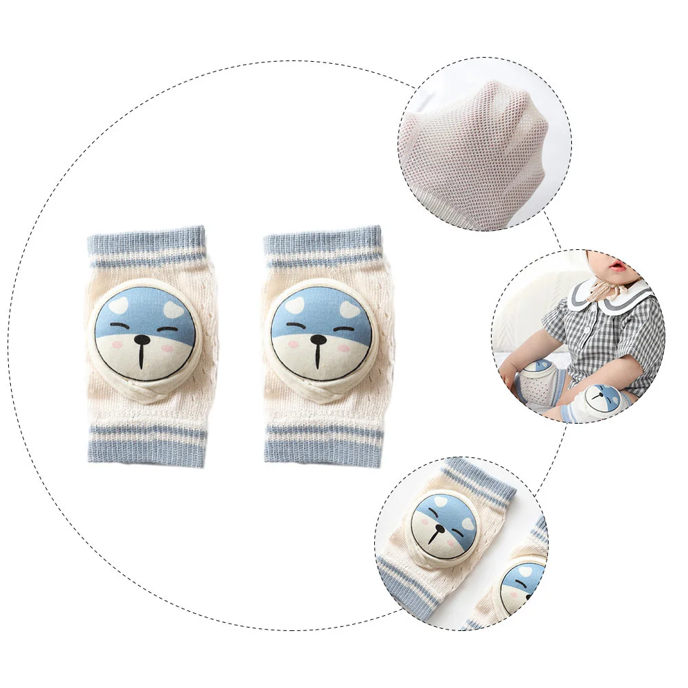 Summer Knee Pad Baby Pads for Crawling Anti-fall Children's Mesh Cotton Protector Brace