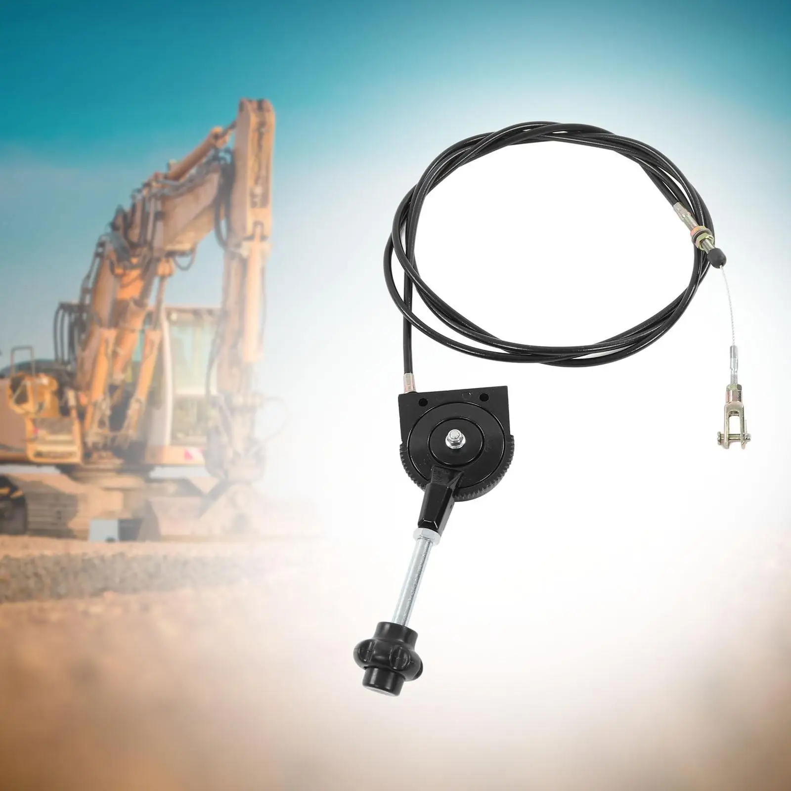 Excavator Manual Throttle Cable Easy Install Assembly Throttle Adapter Cable