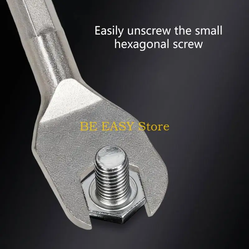 E28F Lightweight Miniature Wrench Kit With 6 Different Size Magnetic 4.0Mm Hexagonal Screwdriver Handle 6 Interchangeable Heads