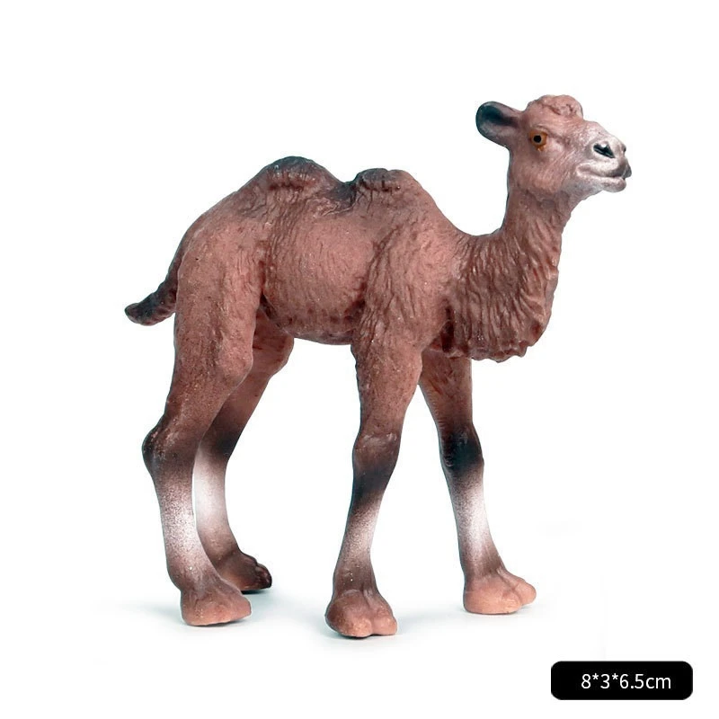 Camel Toys Figurines Wild Animal Model Llama Toys For Nature Science Learning,Wildlife Theme Party Supplies Cake Toppers