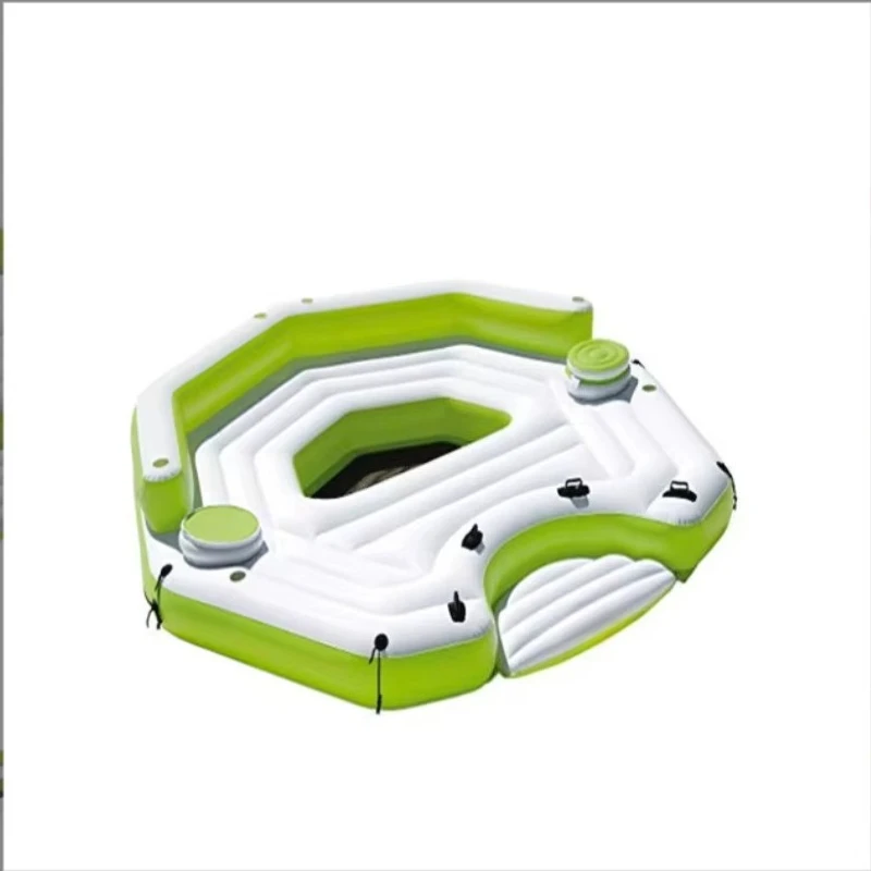 Super high quality and super thick new large inflatable floating bed inflatable floating parent-child water inflatable pad