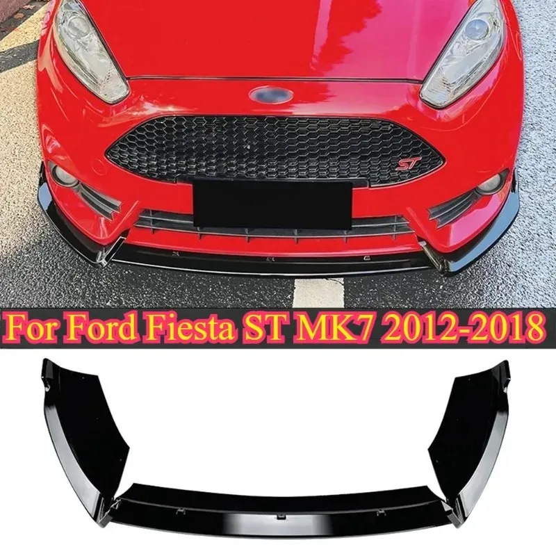 Tail Wing Roof Spoiler Cap Maxton Style Rear Wing Modified Decoration Accessories Carbon Fiber for Ford Fiesta ST MK7 2012-2018