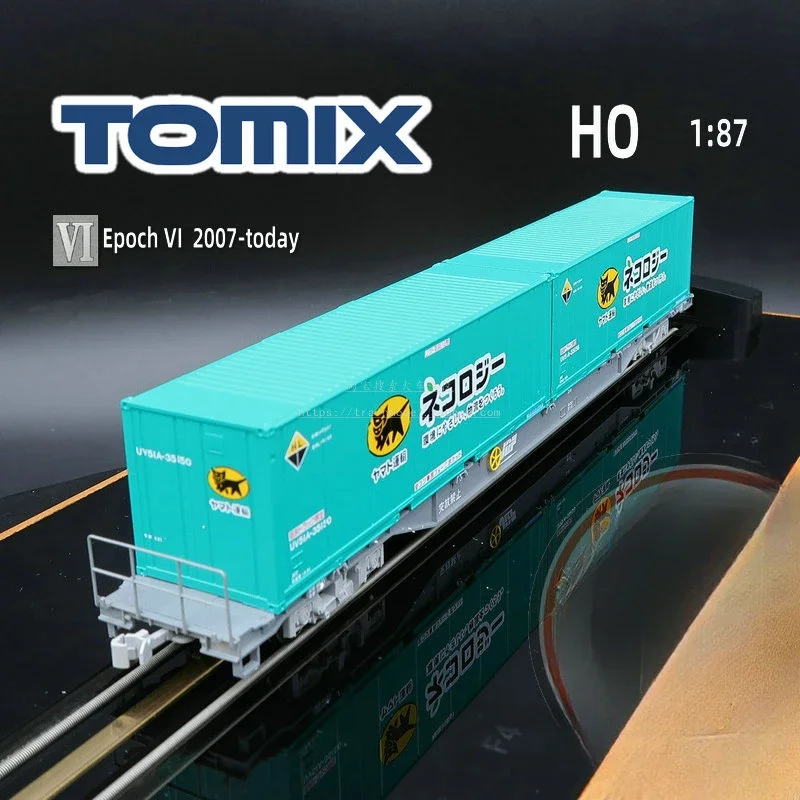 

Модель поезда TOMIX HO 1/87, тип 106, планшетный автомобильный отсек для транспортировки контейнера JR Black Cat Edition