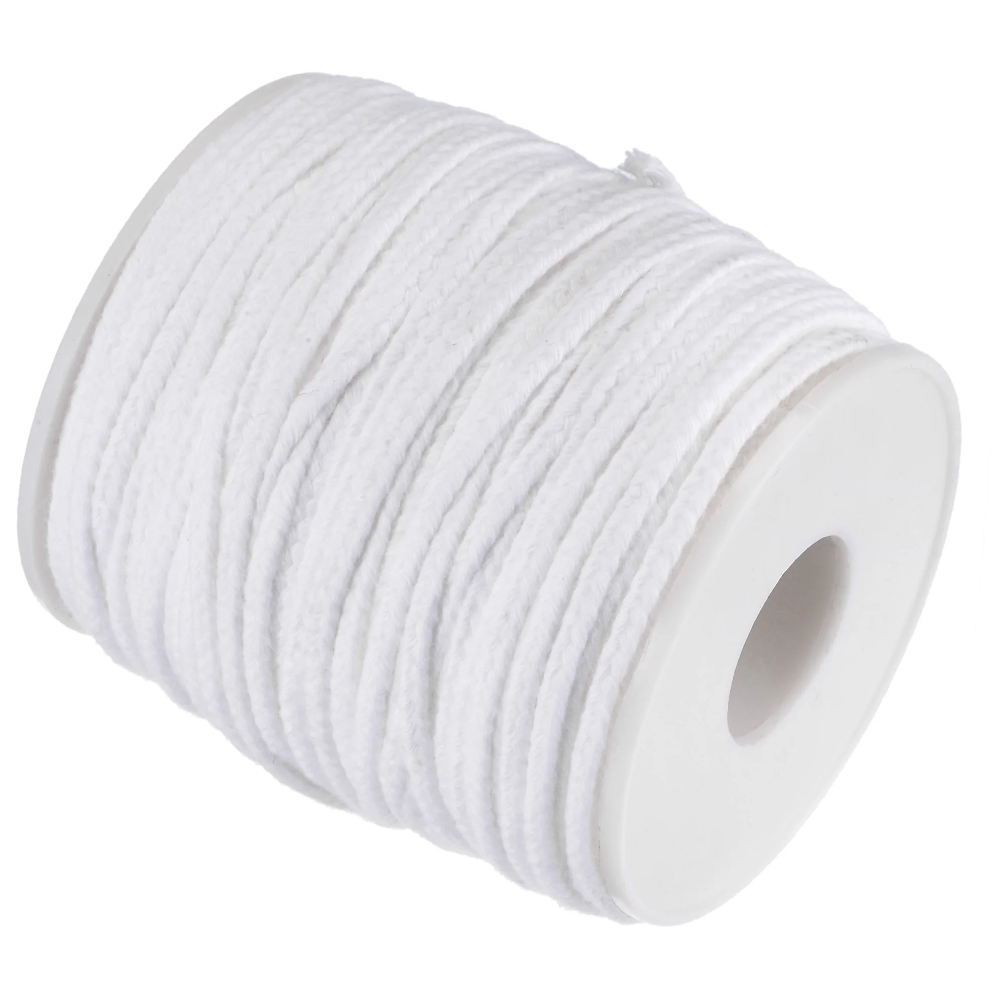 1Roll 200Feet 61M Candle Wick Flat Cotton 45PLY Braid Candle Wicks Wick Core For DIY Oil Lamps Handmade Candle Making Supplies