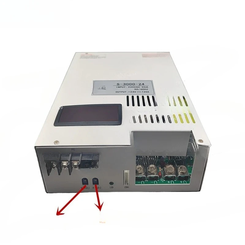 3000W DC Switching Power Supply Adjustable Output 12V 15V 24V 36V 48V 60V 72V 80V 100V 220V 300V AC to DC Led Dispaly SMPS