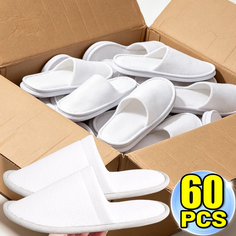 Hotel Disposable Slippers with Thickened Anti Slip Soles Specifically Designed for Beauty Salons Homestays and Toiletries