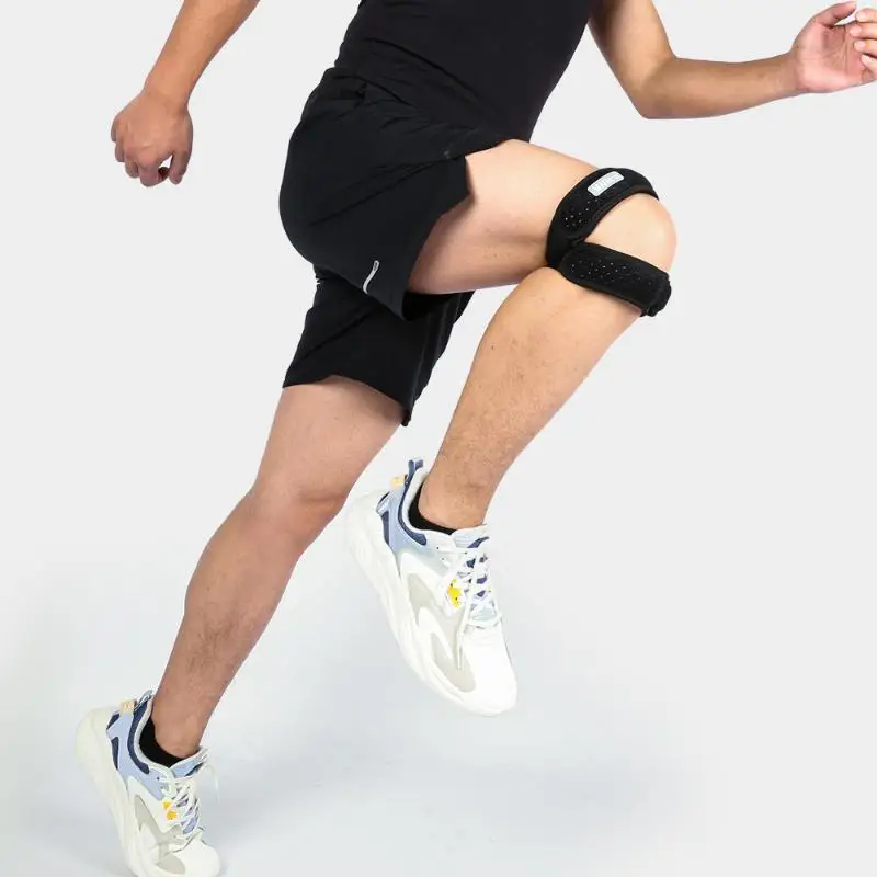 1 قطعة حزام الفرقة وتر الرضفة دعم حزام قابل للتعديل Iliotibial الركبة الفخذ الورك ITB متلازمة ضغط التفاف الدعم