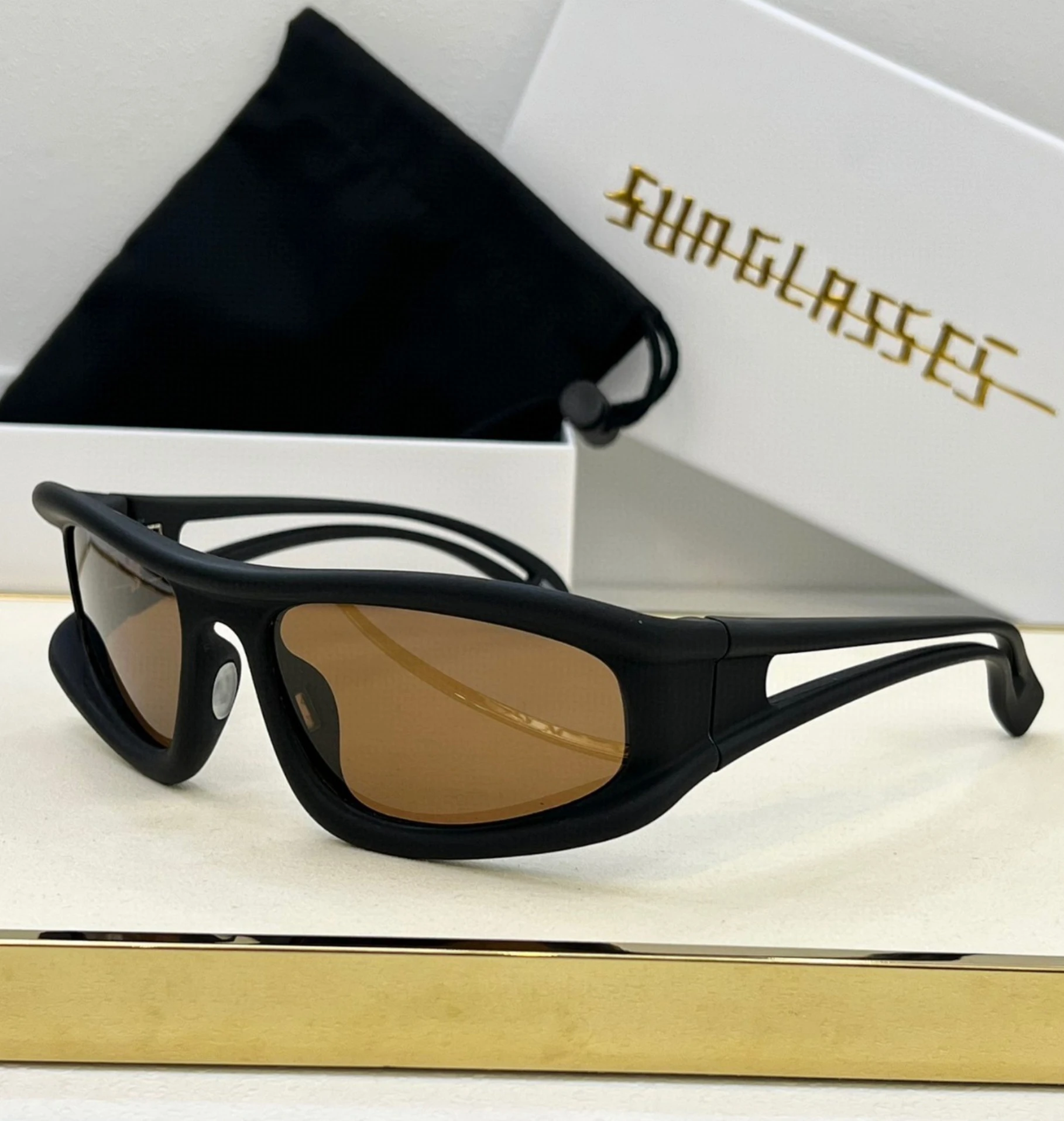 نظارات شمسية أصلية من تصميم MK's Harley Knight Cool Limited Edition Joint Goggles Advanced للحماية من الشمس مربعة الشكل