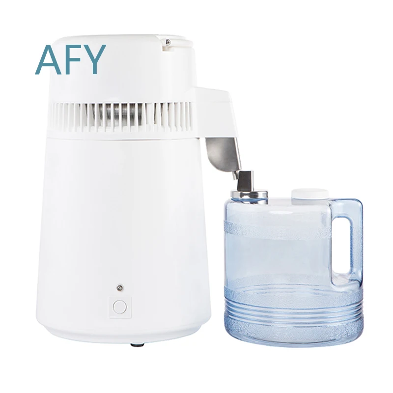 YMK40101 Pure Water Distiller for Dental Lab Medical Equipment Stainless Steel 4L Electric Distillation Machine Distilled