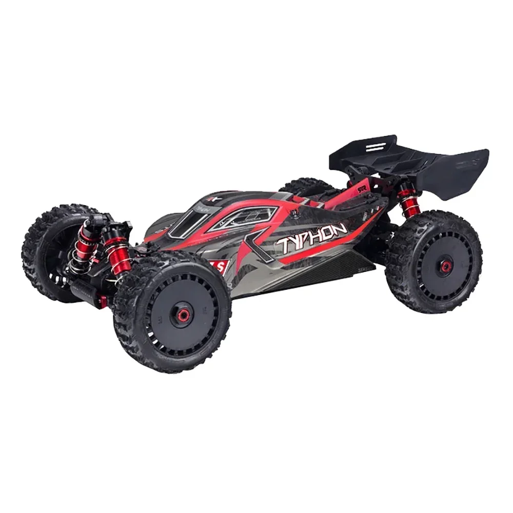 Arrma 1/8 typhon 6s 4x4 rtr buggy sem escova ara8606v5 4wd modelo de controle remoto elétrico carro buggy brinquedos