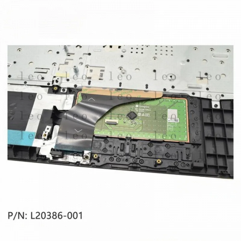GG جديد لـ HP 15-da 15-db 15-da0xxx 15-db0xxx مسند راحة اليد الرمادية ولوحة المفاتيح L20386-001 #3