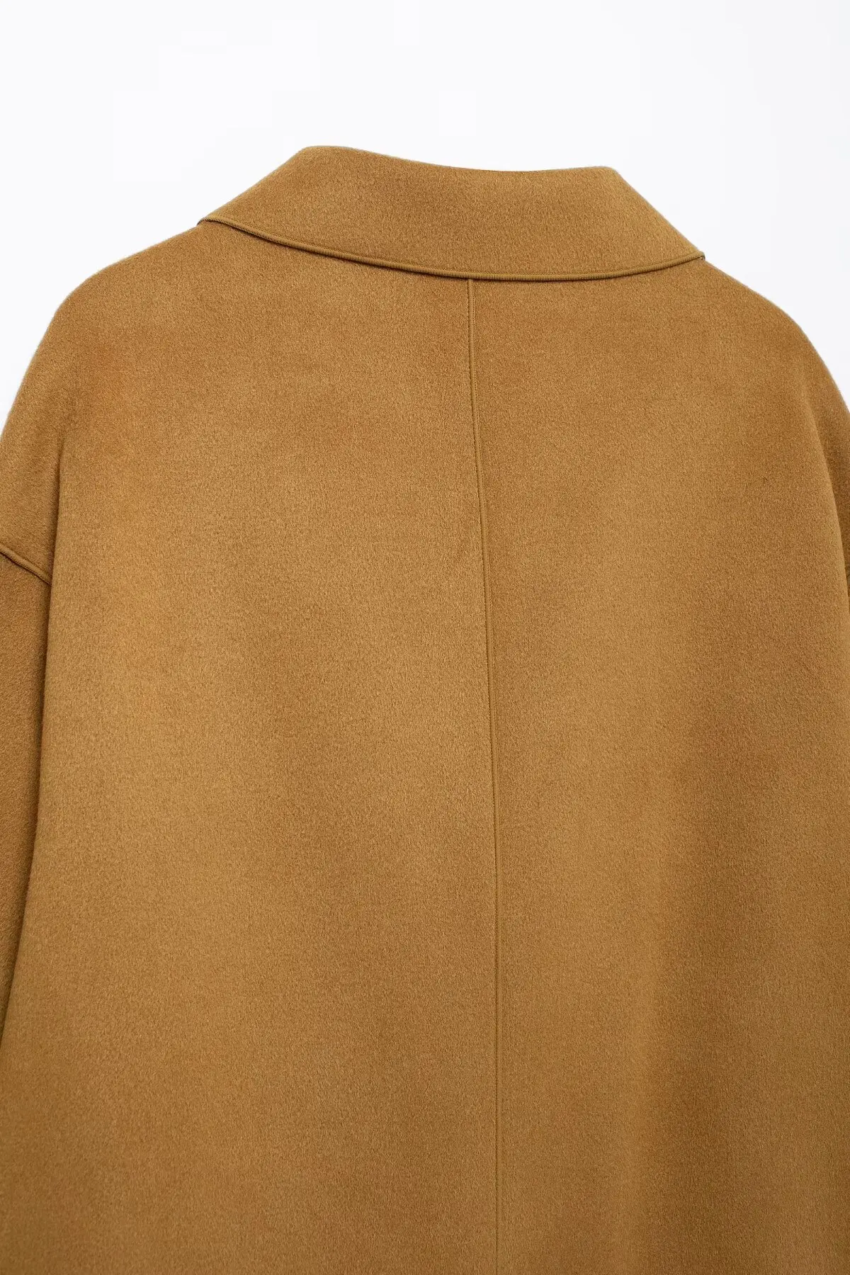 HH New Women's Fashion Retro Style Jacket Side Pocket Lapel Long Sleeve Jacket Autumn Women's Pocket High Street Jacket Loose