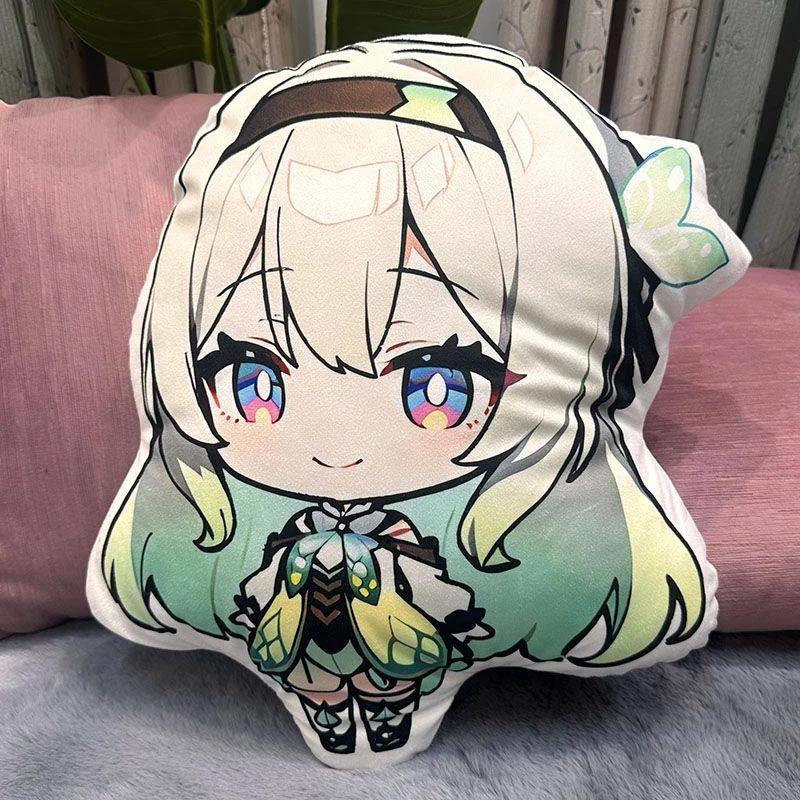 Genshin Impact New Model Pixiv Firefly Fun Cartoon Periphery Nap Hug Pillow Game Doze Pillow Dormitory Sleeping Face Down Pillow