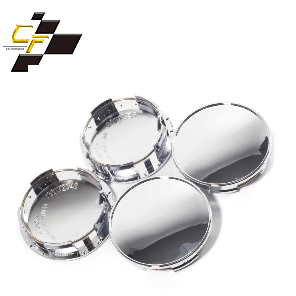 

CFPerformance 2pcs/4pcs 63.5mm/2.50" OD 55mm/2.17" ID Rim Center Cap For 2017-2024 Pacifica 2011-2023 300 Wheels #6ES82SZ0AA ABS
