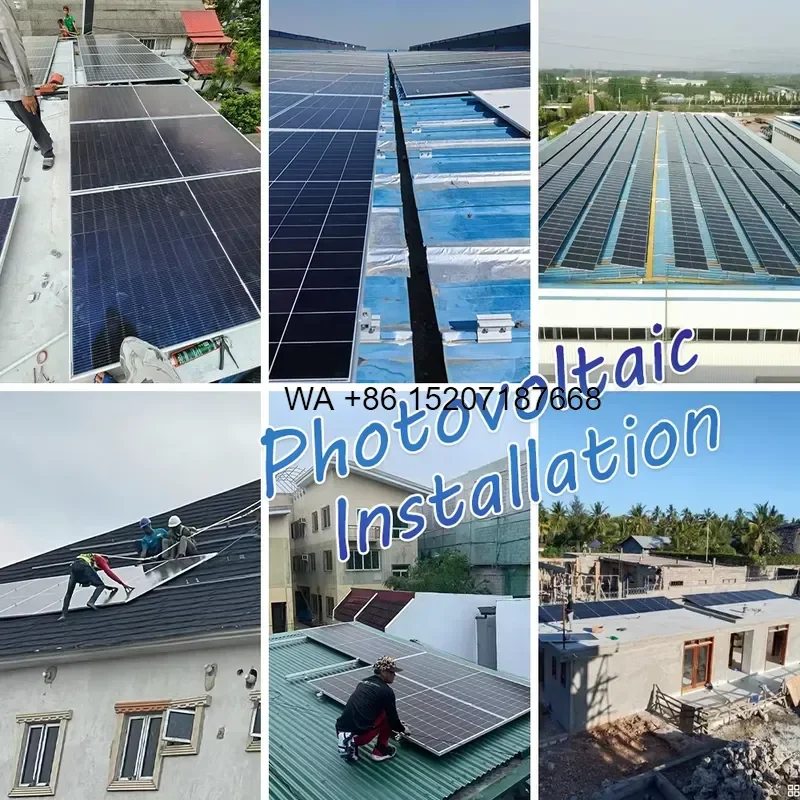 Wmwmnu for 3KW 5KW 8KW 10KW Agricultural Solar System Complete Solution Solar Irrigation System with Battery and Panels
