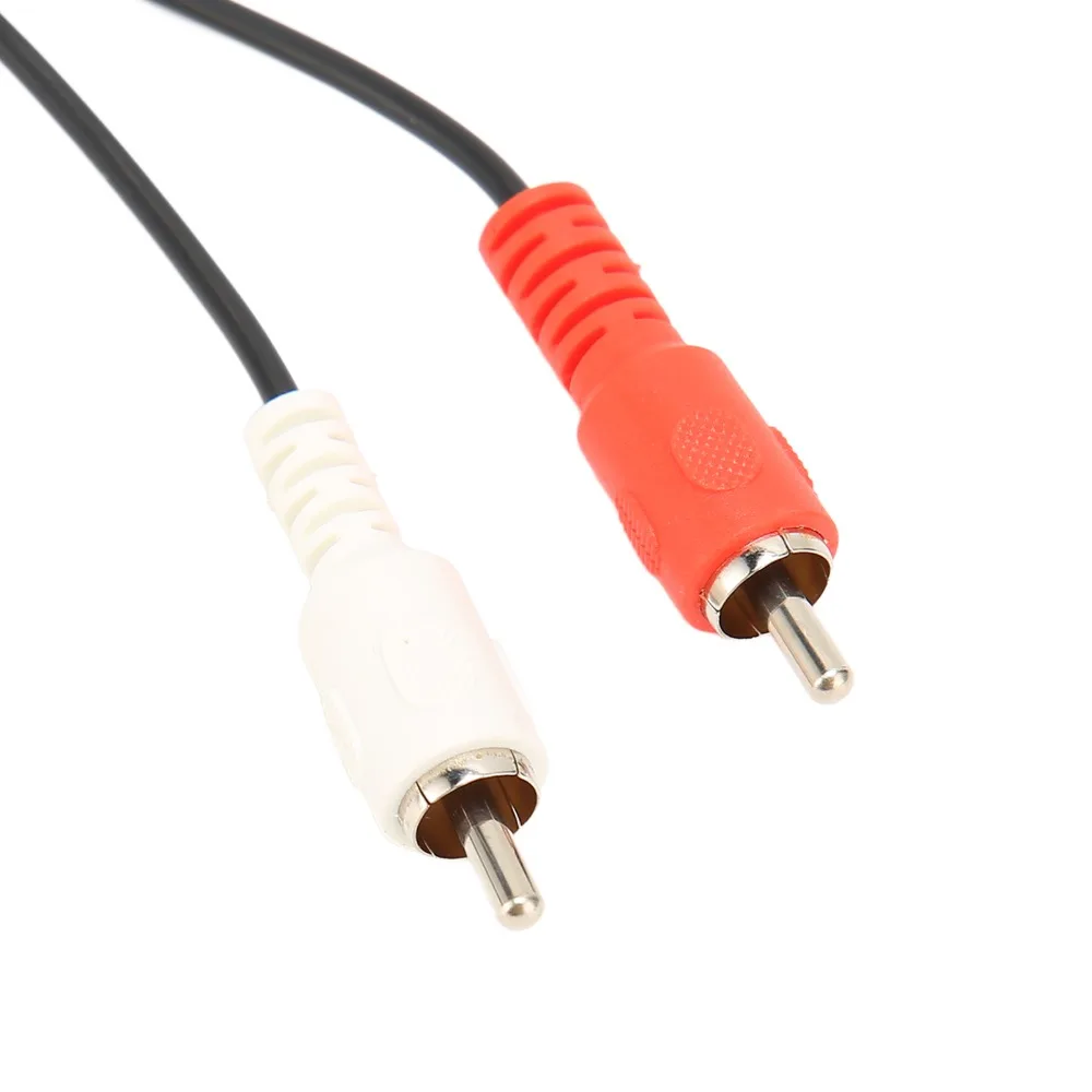 1.5m/4.9ft DIN 7 Pin Female to Dual RCA Male Cable Flexible Plug and Play Sound Adapter Cable RCA Audio Cable Sound Equipment