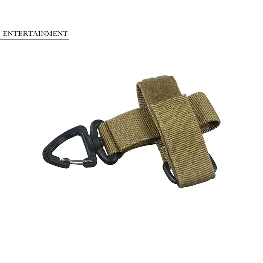 Clip Nylon Webbing Buckle Outdoor Keychain Waist Bag Outdoor Tools Camping Hanging Buck Buckle Hook Gloves Hook Carabiner Belt