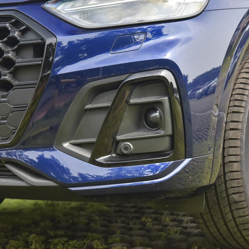 SQ5 Style ABS Auto Front Bumper Down Grille Fog Light Lamp Frame Grill for Audi Q5 Q5L Sportback 2021 - 2024 Car Accessories