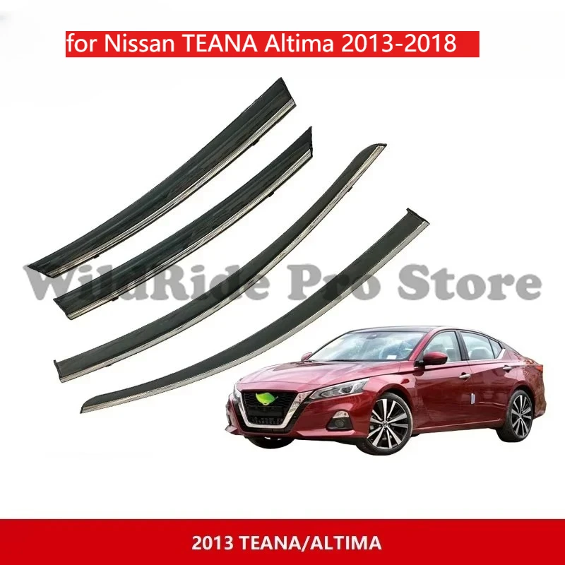

WINDOW VISOR WIND DEFLECTOR AUTO SUN VISORS RAIN GUARD WEATHER SHIELD for Nissan TEANA Altima 2013-2018 SUNVISOR VENTVISOR
