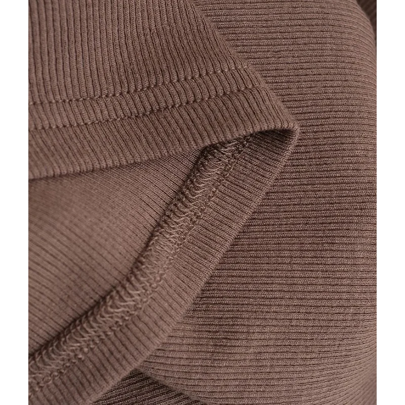 Rundhals Hochelastische Sommer-Cropped-Tops Damen Kurzarm-Oberteile Sexy Pullover Unterziehblusen Schlanke T-Shirts – Detail 18