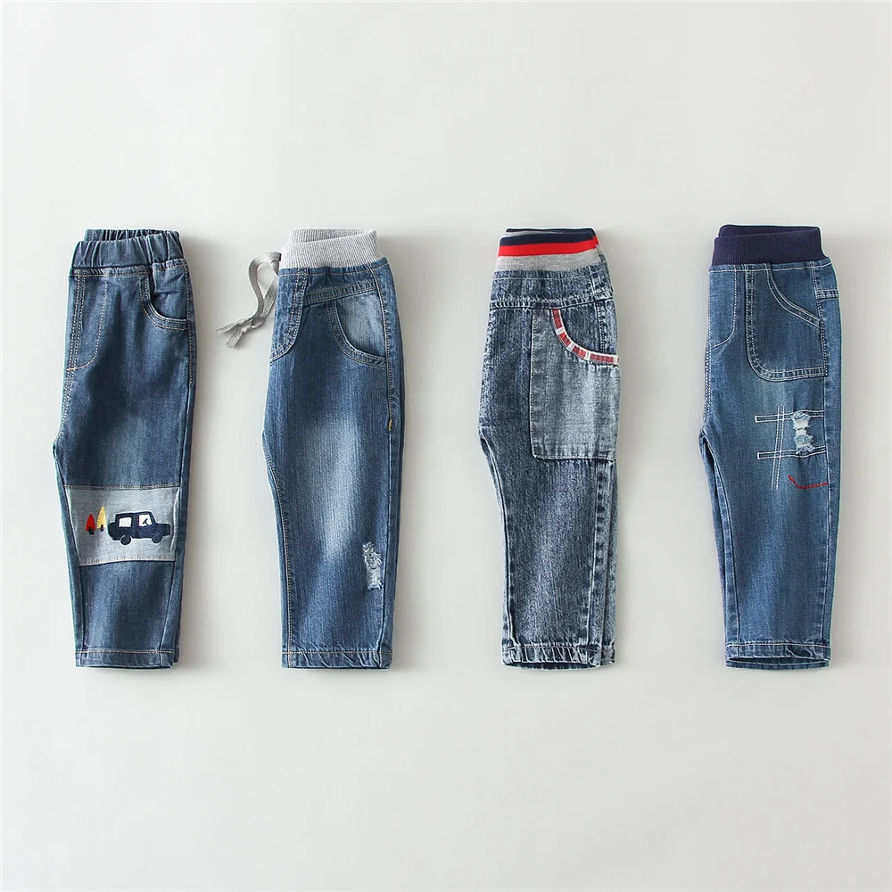 Baby Boy Denim Pants Children Casual Pants Infant Girls Jeans Toddler Trousers Fashion Kids Baby Clothes