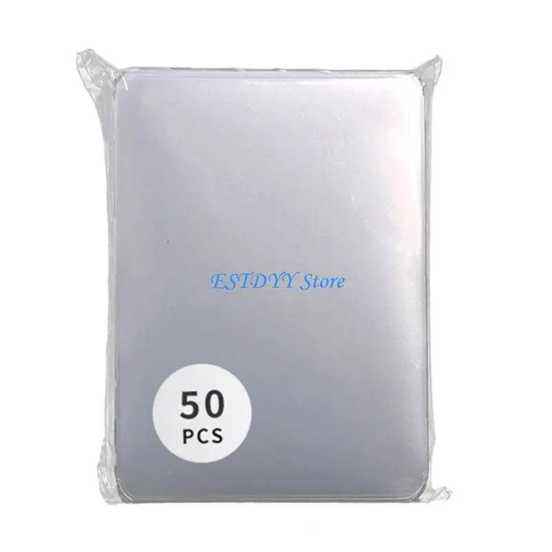 

G6DE 50PCS MATTE CLEAR CARD RECEVES DECK GUARD CARD CARD Trading Cards Protector