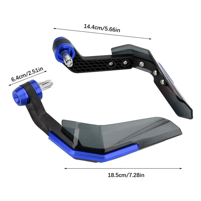오토바이 핸드 가드 윈드 보호대, 알루미늄 합금, 브러시 바, 윈드 보호대, 범용 오토바이 핸드 그립 커버