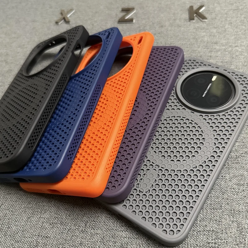 Magnetyczne etui chłodzące do Honor Magic 8 Pro, o strukturze plastra miodu, do bezprzewodowego ładowania, twarda obudowa, odporna na wstrząsy tylna osłona. — zdjęcie produktu 2