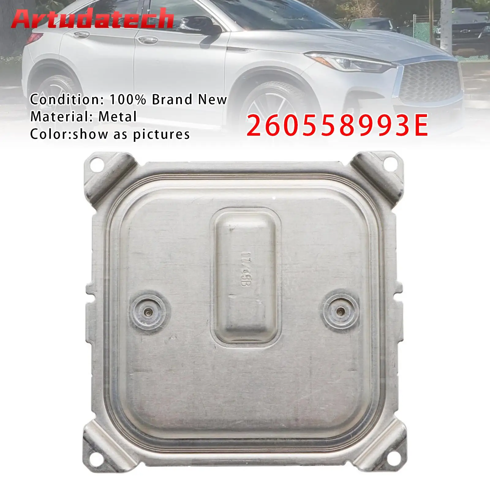 

Модуль фар Artudatech, балласт 260558993E для Nissan Versa Renault Infiniti Q60 QX55